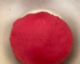Gambar langkah 2 resipi Donut Red Velvet.