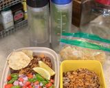 Foto langkah ke 6 dari resep Nasi Goreng Daging Sapi Plus Acar (Bekal Makan Siang).