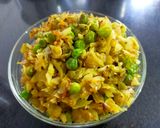 A picture of step 2 of Cabbage-Peas Green Subzi.