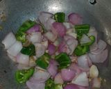 A picture of step 2 of Chilli paneer.