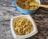 A picture of step 6 of Veggie scrambled eggs.