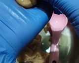Foto langkah ke 3 dari resep Bola bola Cordon Bleu Mozarella.