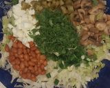 عکس مرحله 1 از دستور سالاد کاهو و قارچ 🥗