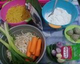 Foto langkah ke 1 dari resep Mendoan crispy & mie kuning basah diramein.