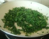 A picture of step 6 of Palak Dal.