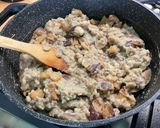Une image de l'étape 6 de Purée de fèves et aubergines aux épices et persil.