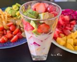 Hình bước làm 3 của món Trái cây dầm