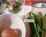 Foto langkah ke 1 dari resep Telur dadar kacang panjang.