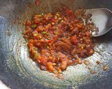 A picture of step 3 of Kathiyawadi Masala Khichdi.