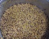 A picture of step 1 of Whole Moong Dal Curry.