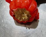 A picture of step 4 of Rasmalai coconut Modak.