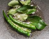 A picture of step 2 of Spicy Sprouted Moth Matki.