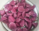 Foto langkah ke 2 dari resep Selai Ubi Ungu / Ube Jam.