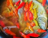 Foto langkah ke 6 dari resep Pindang kuning mujahir / Kelo asem iris mujair / #asemasemmujair.