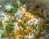 A picture of step 10 of Chicken Biryani.