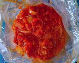 Foto del paso 17 de la receta: Muslos de pollo en bolsa al horno en salsa de tomate confitado