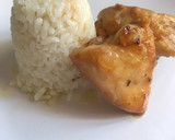 Foto del paso 9 de la receta: Pollo "al ajillo" con arroz blanco