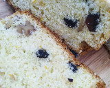Foto del paso 5 de la receta: Budín de naranja con pasas de uva y nueces 🍊