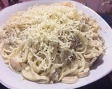 Foto langkah ke 6 dari resep Fettucini carbonara ala ala.