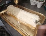 Une image de l'étape 8 de Bûche framboises (rapide et facile).