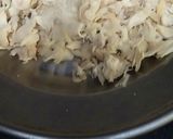 A picture of step 2 of Hot and sour soup.