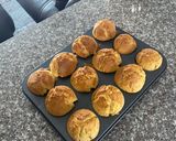 A picture of step 6 of Sponge vanilla muffins.