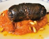 Foto del paso 4 de la receta: Tapa de Morcilla de Cebolla con Sofrito de Tomate casero