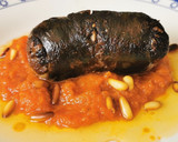 Foto del paso 4 de la receta: Tapa de Morcilla de Cebolla con Sofrito de Tomate casero