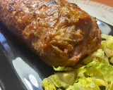 Foto del paso 11 de la receta: Rollo jugoso de carne picada, relleno, con especias sabor Cookpad (en airFryer)