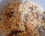 A picture of step 7 of Mutton biryani in electric rice cooker.