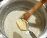 A picture of step 3 of Milk Cream (Christmas sweet).