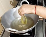 A picture of step 6 of Palak(Spinach) Masala Puri.