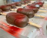 Φωτογραφία βήματος 4 της συνταγής Ξυλάκια σοκολατάκια με καρύδα και μπισκότο