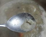 A picture of step 8 of My version of Pancita (Mexican Tripe and Pigs feet Stew).