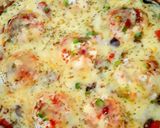 รูปขั้นตอนการทำที่ 8 ของ ไข่ต้มชีสออมเล็ต boiled egg cheese omelette