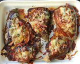 Foto del paso 4 de la receta: Abanicos de Berenjenas
