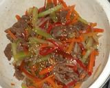 Foto del paso 1 de la receta: Lomito con verduras 🥩 🫑🥕🧅