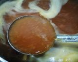 A picture of step 7 of Qamar Al din orange juice.