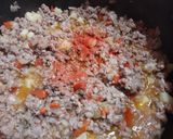 Foto del paso 3 de la receta: Relleno de carne picada