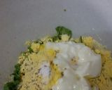 A picture of step 3 of Makki ki roti.