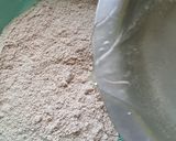 A picture of step 1 of Soft Layered Brown chapos.