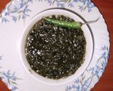 A picture of step 1 of Palak paneer 🥬🍅🧅(Indian spinach & fried cottage cheese).