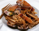 Foto del paso 9 de la receta: Fideos con panceta ibérica y almejas