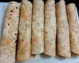 A picture of step 8 of Vegetable Wrap.