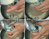 Foto langkah ke 3 dari resep Puding Susu Oreo 🍮.