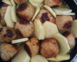 Foto del paso 3 de la receta: Albóndigas de pollo con verduras