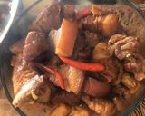 Hình bước làm 5 của món Thịt heo kho cay