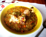 Foto del paso 5 de la receta: Sopa de espinazo de cerdo con repollo 🐷
