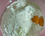 Foto langkah ke 3 dari resep Roti Pandan isi Unti Kelapa.