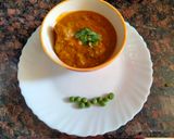 A picture of step 6 of Steamed peas kofta curry.